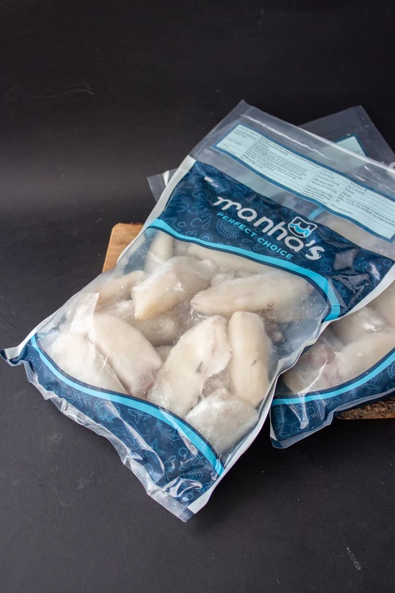 Кальмари з головою, малюки (бейбі), очищені, (розмір 40-60, 20% льодяної глязурі)